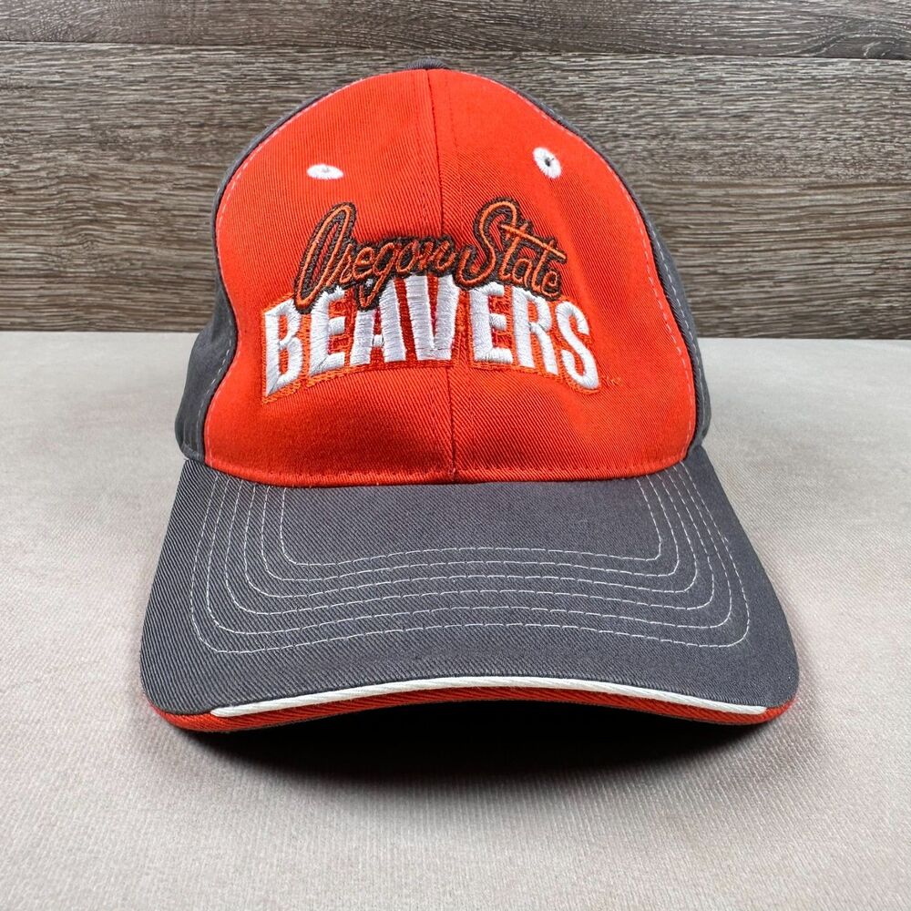 Oregon State Beavers Hat Sportsman Orange Gray Embroidered NCAA College Cap OSU